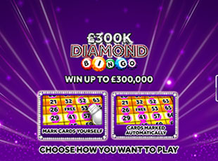 £300K Diamond Bingo screenshot 1